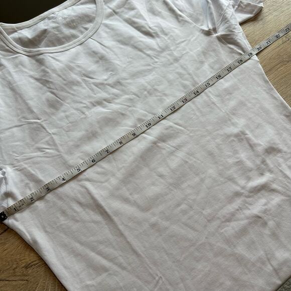 Ruby Ribbon Men's Sapphire Sculpting Tee White XXL 1911 - Picture 6 of 7